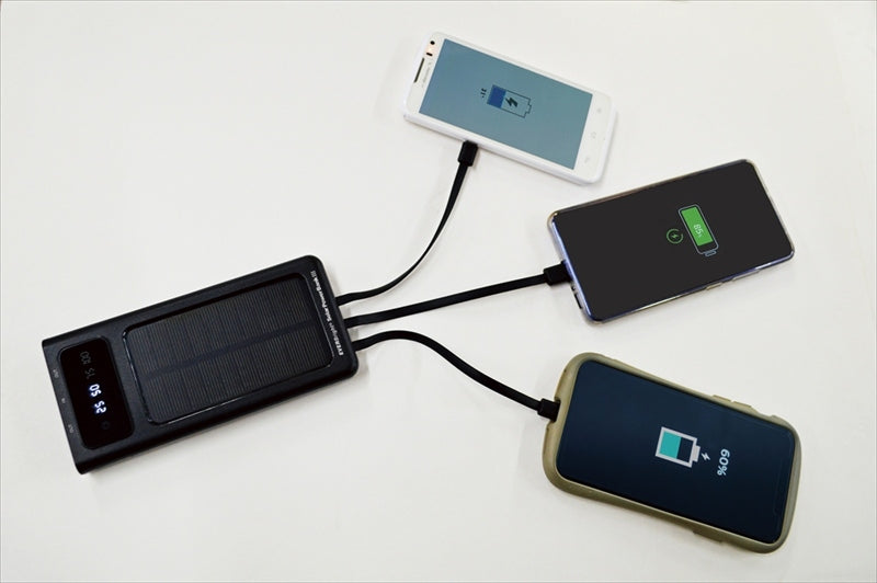 エバパワーブライト ソーラーパワーバンク III 10000mAh SYHSPB-3Z 【単品】