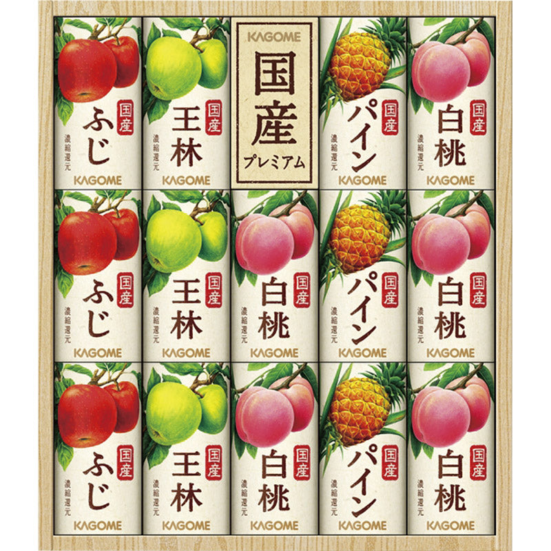 カゴメ 国産プレミアムフルーツ (紙容器) KT-30K 【単品】