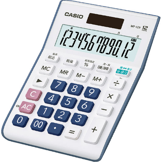 カシオ あまり計算電卓 MP-12R 【単品】