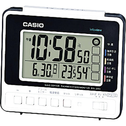 カシオ ウエーブセプター 生活環境お知らせクロック DQL-250J-7JF 【単品】