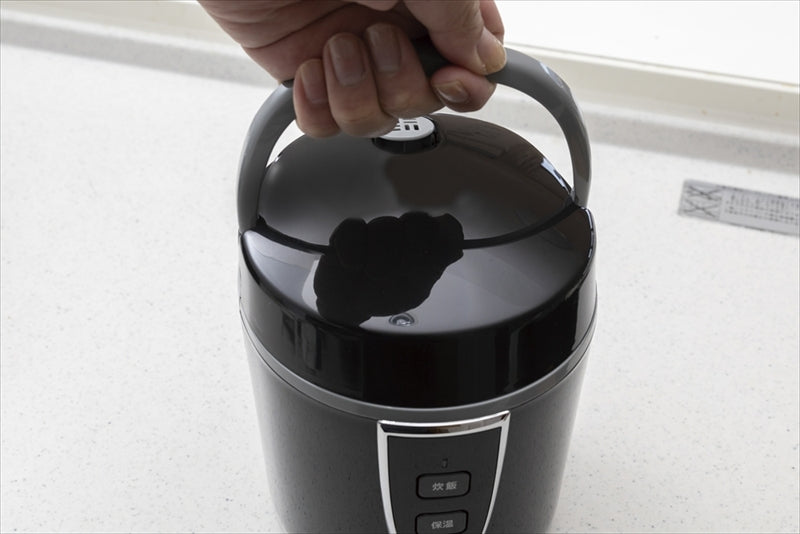 カフェ アナバス 1．5合の小さな炊飯器 ブラック ARM-1500B 【単品】