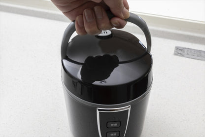カフェ アナバス 1．5合の小さな炊飯器 ブラック ARM-1500B 【単品】