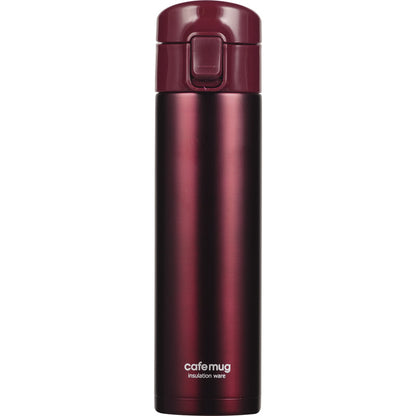 カフェマグワンタッチ350mL レッド HB-4036 【単品】