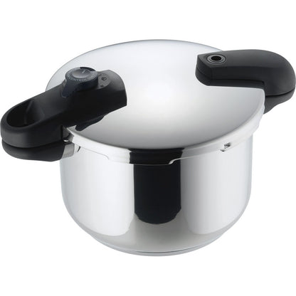 クイックエコ 3層底切り替え式両手圧力鍋5．5L HB-5136 【単品】