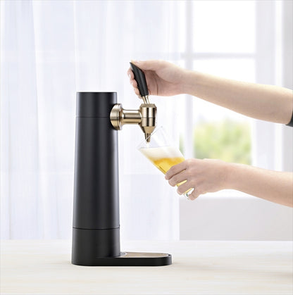 グリーンハウス スタンド型ビールサーバー GH-BEERST-BK 【単品】