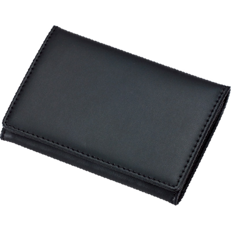 グロワール メモホルダー付名刺入れ 皮製 ブラック GLN1055B 【単品】
