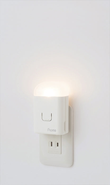 コンセント充電式常備灯 PiomaここだよライトS UGL3-W 【単品】