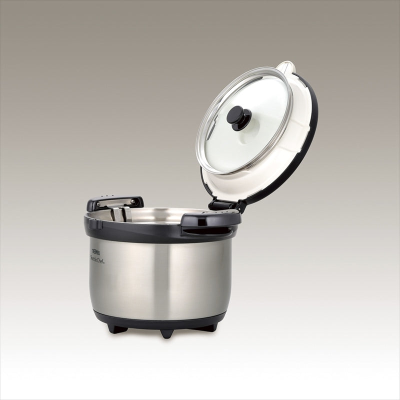 サーモス 真空保温調理器シャトルシェフ クリアステンレス KBG-3000 CS 【単品】