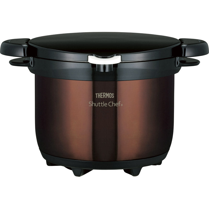 サーモス 真空保温調理器シャトルシェフ クリアブラウン KBG-3000 CBW 【単品】