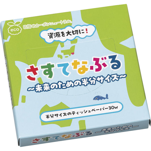 さすてなぶる ハンディーBOXティッシュ 30W 【単品】