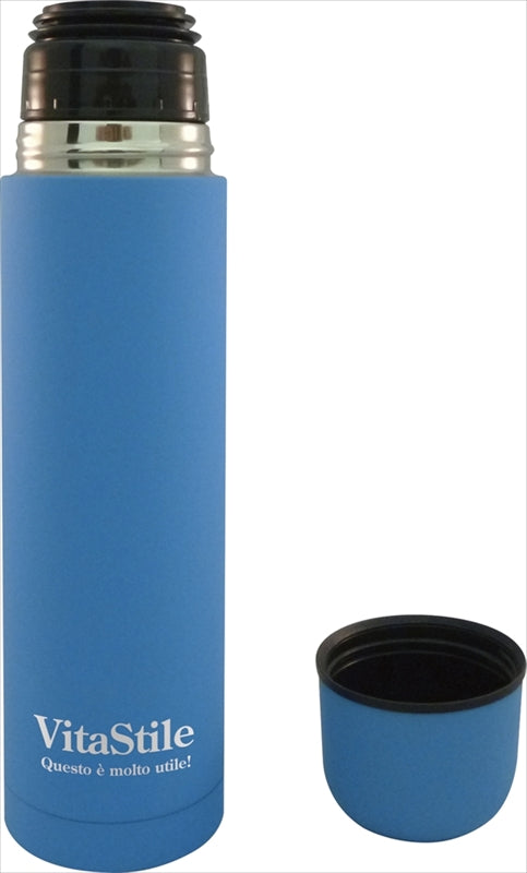 ステンレスボトル 500mL ブルー KS-1904 【単品】
