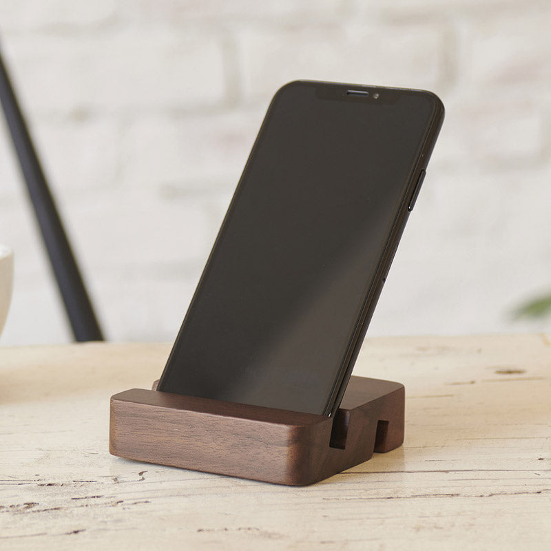 スマホスタンド ウォールナット 869-101 【単品】