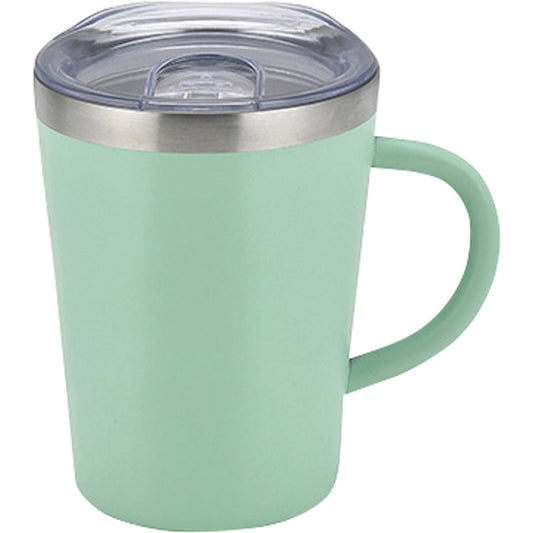 スムゥー 蓋付きマグカップ 350mL グリーン LB-6807 【単品】