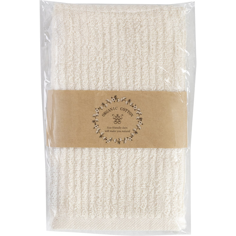 たてうねオーガニックフェイスタオル TOG-14 【単品】