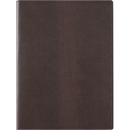 ツァイトベクター クロスペーパーレポートパッドA4 ダークブラウン ZVP283 E 【単品】