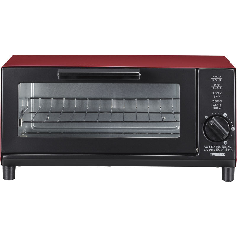 ツインバード オーブントースター TS-4034R 【単品】