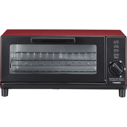 ツインバード オーブントースター TS-4034R 【単品】