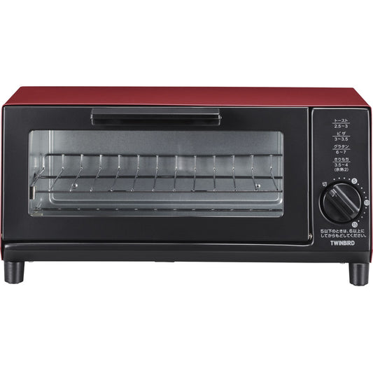 ツインバード オーブントースター TS-4034R 【単品】