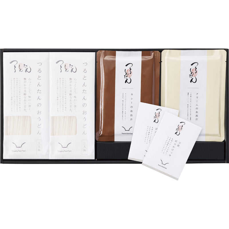 つるとんたん かけ・カレー・クリームのおうどん 6人前 KH-03 【単品】
