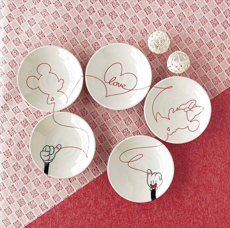 ディズニー ラブイズ 小皿揃 3307-02 【単品】