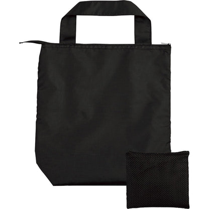 テントクロス折りたたみ保冷温トート ブラック 0024-01 【単品】