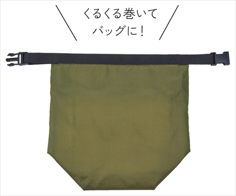 テントクロス保冷温ランチバッグ オリーブ 0054-04 【単品】