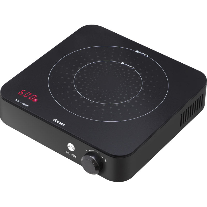 ドリテック IHクッカーミニチュラ DI-218BK 【単品】