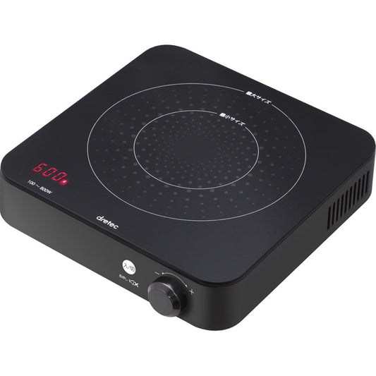 ドリテック IHクッカーミニチュラ DI-218BK 【単品】