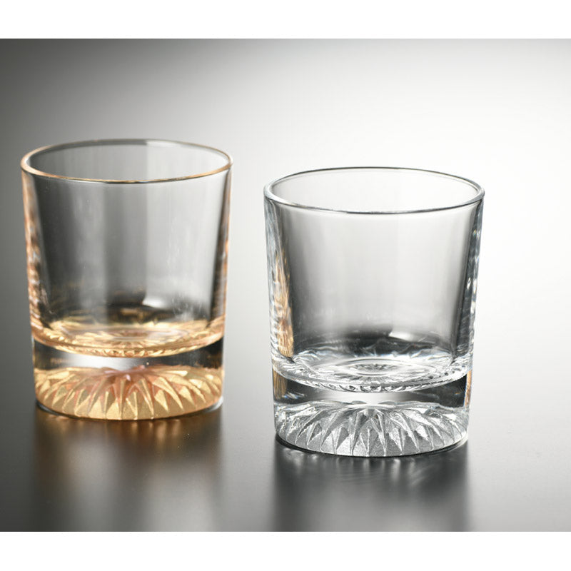 ぬりもんde Verre ゴールド＆シルバー オールドグラスペア 771025 【単品】