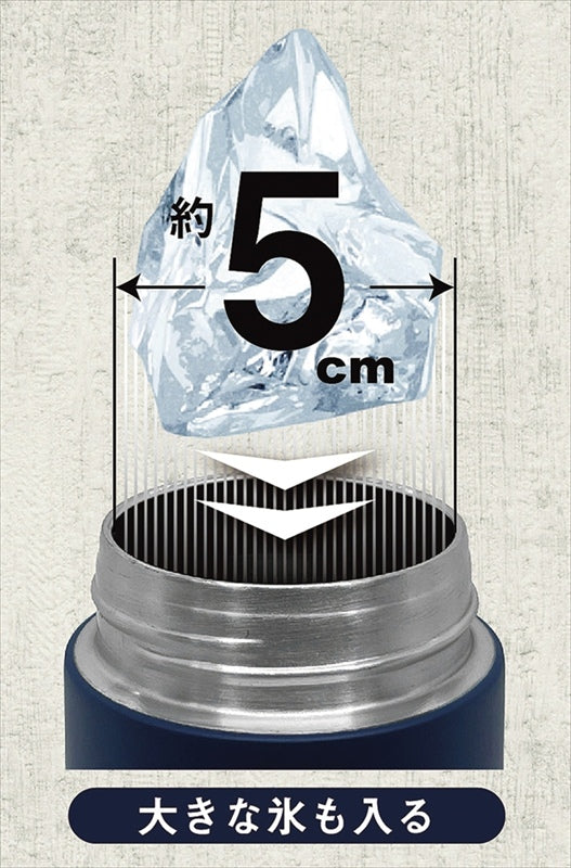 ネオライフ 真空二重マグボトル500mL ネイビー NL-50 N 【単品】