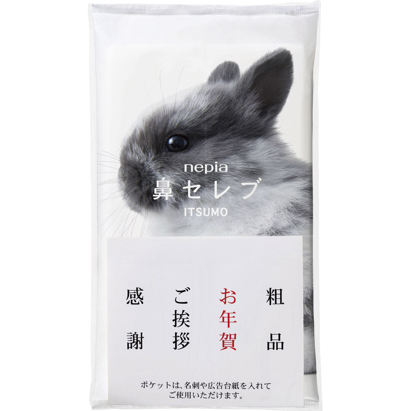 ネピア 鼻セレブITSUMO＋PLUS 48W シール・ポケット付き 【単品】