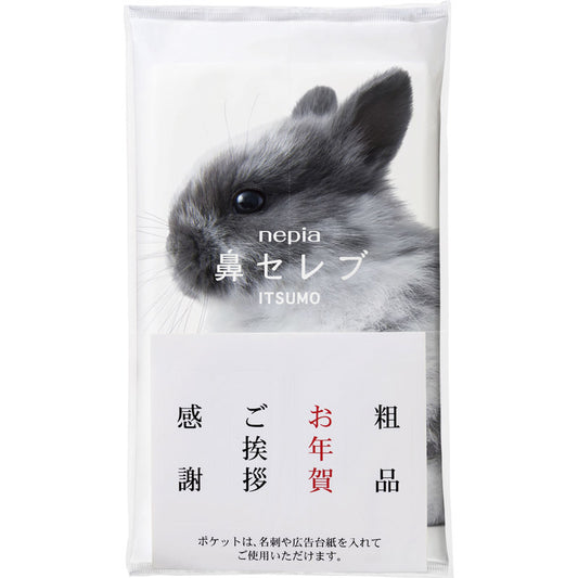 ネピア 鼻セレブITSUMO＋PLUS 48W シール・ポケット付き 【単品】
