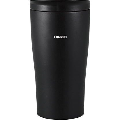 ハリオ フタ付き保温タンブラー300mL ブラック STF-300-B 【単品】