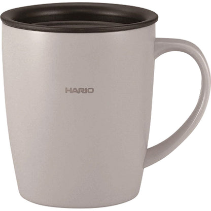 ハリオ フタ付き保温マグ300mL グレー SMF-300-GR 【単品】
