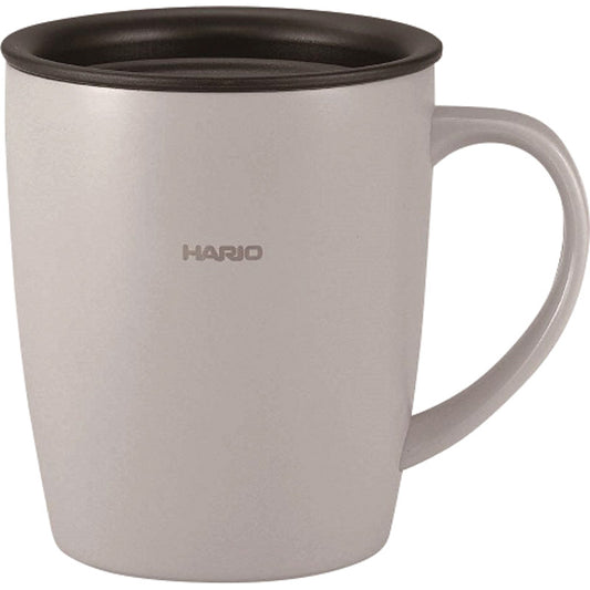 ハリオ フタ付き保温マグ300mL グレー SMF-300-GR 【単品】