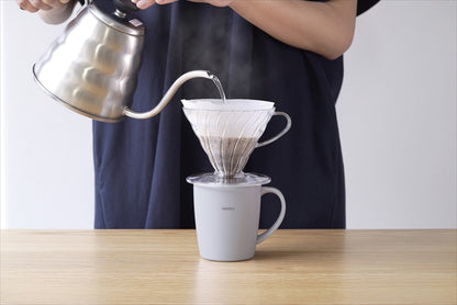 ハリオ フタ付き保温マグ300mL グレー SMF-300-GR 【単品】