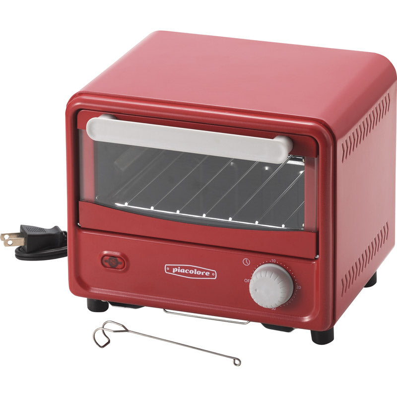 ピア・コローレ ミニオーブントースター PCL-40R 【単品】