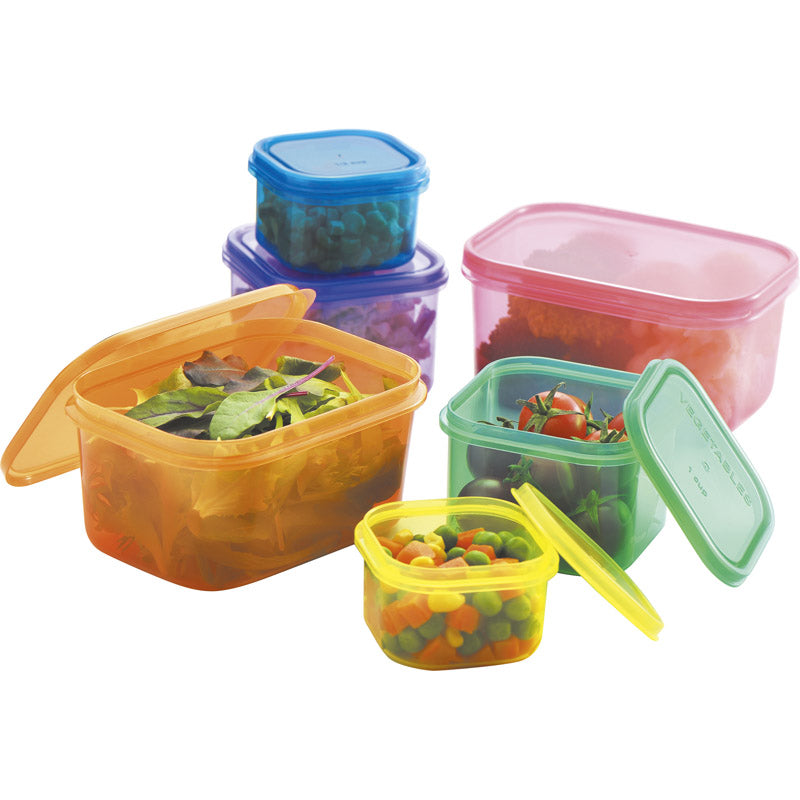 ビタプラ 電子レンジ保存容器6pc VP-102 【単品】