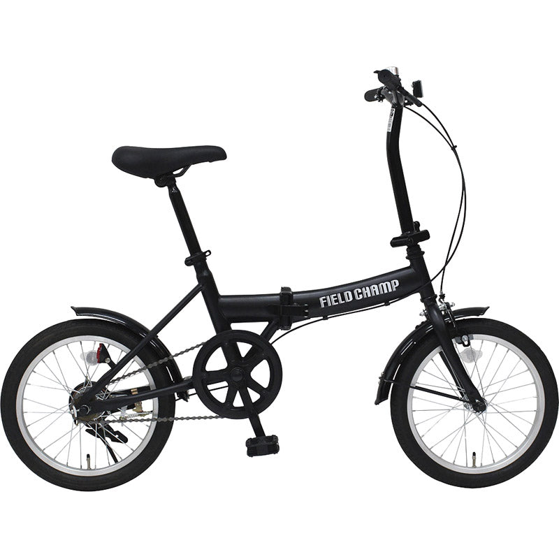 フィールドチャンプ 16インチ折畳み自転車BK MG-FCP16BK 【単品】