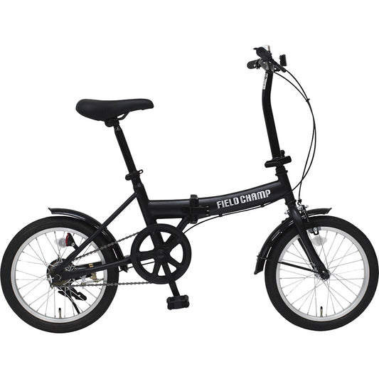 フィールドチャンプ 16インチ折畳み自転車BK MG-FCP16BK 【単品】