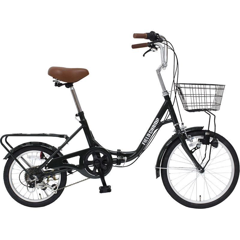 フィールドチャンプ 20×16インチ6段折畳み自転車GR MG-FCP2016GR 【単品】