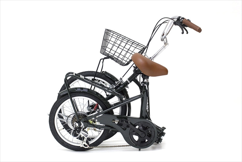 フィールドチャンプ 20×16インチ6段折畳み自転車GR MG-FCP2016GR 【単品】