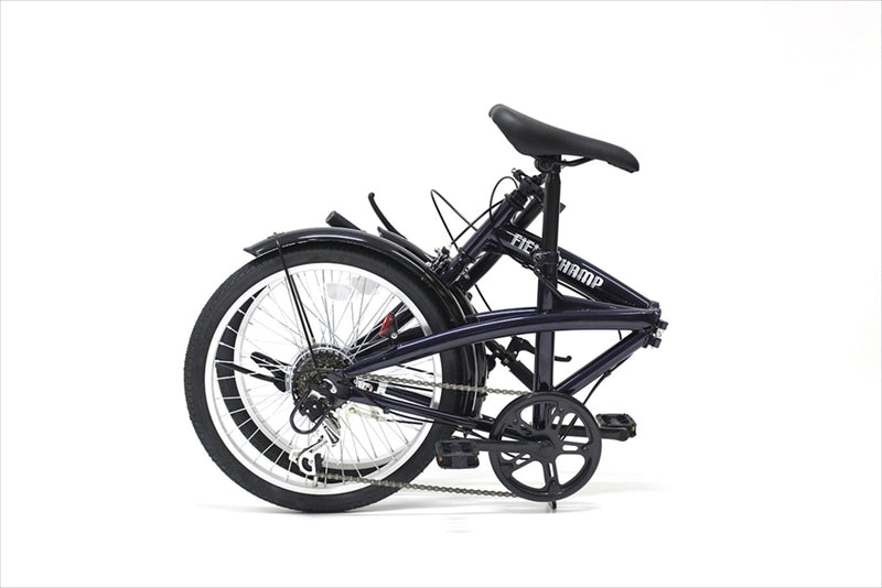 フィールドチャンプ 20インチ6段折畳み自転車BL MG-FCP206BL 【単品】