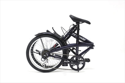 フィールドチャンプ 20インチ6段折畳み自転車BL MG-FCP206BL 【単品】