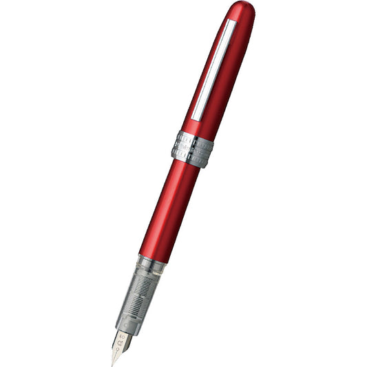 プラチナ プレジール 万年筆 レッド PGB-1000 【単品】