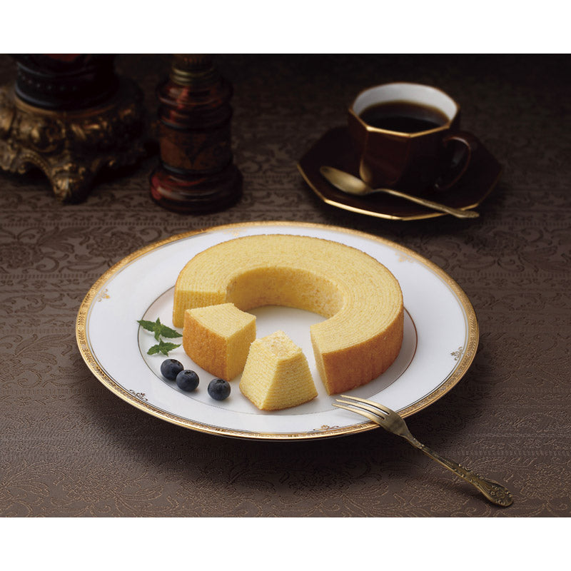 フレンチの鉄人 坂井宏行のこだわり洋菓子 バームクーヘン190g 6385 【単品】