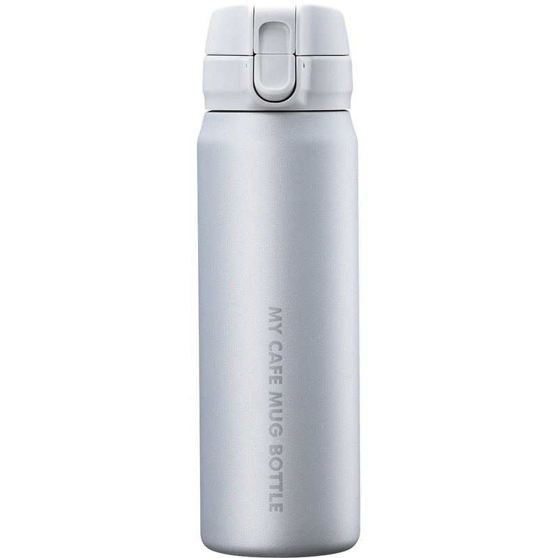 マイカフェマグ ワンタッチマグボトル500mL マットシルバー HB-4786 【単品】