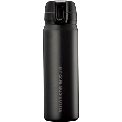 マイカフェマグ ワンタッチマグボトル500mL マットブラック HB-4785 【単品】