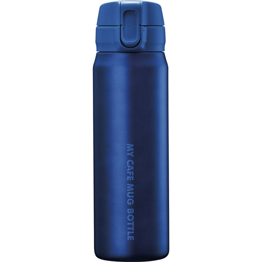 マイカフェマグ ワンタッチマグボトル500mL マットブルー HB-4784 【単品】