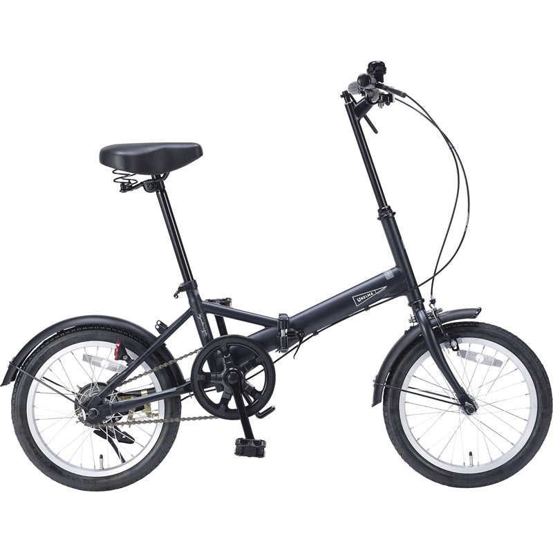 マイパラス 16インチ折りたたみ自転車 ミスティネイビー MF101-NV 【単品】